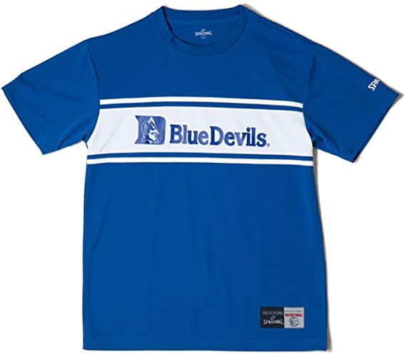 SPALDING スポルディング Tシャツ DUKE BLUE DEVILS ロイヤルブルー Mサイズ