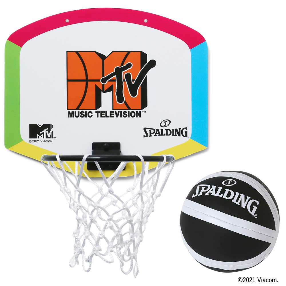 スポルディング マイクロミニボード MTVバスケットボール ミニバスケットゴール SPALDING