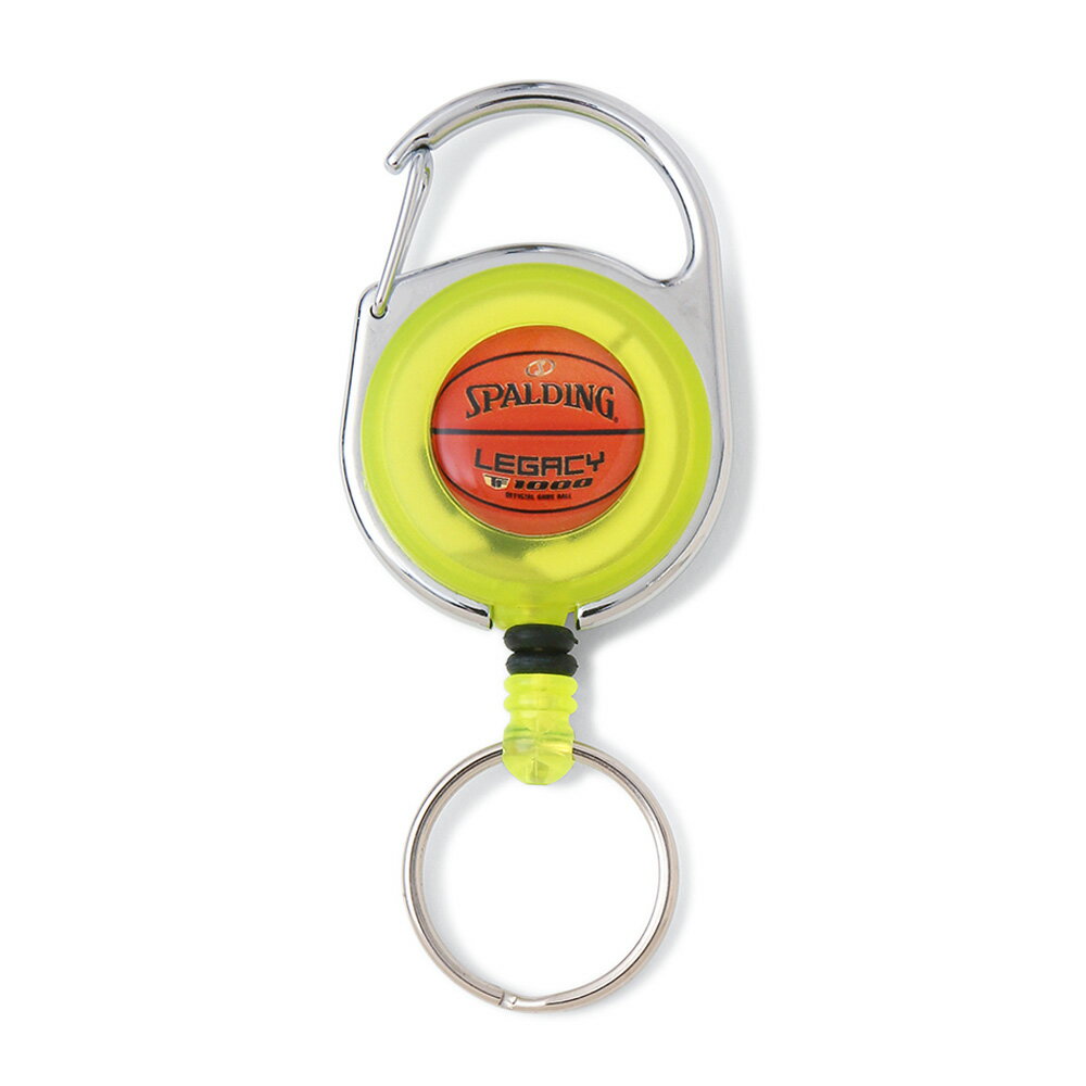 SPALDING カラビナ リール レガシー ライムグリーン