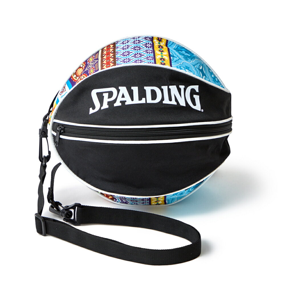 バスケットボールバッグ1球入れ SPADLING製 BALLBAG ボヘミアン ブルー スポルディング