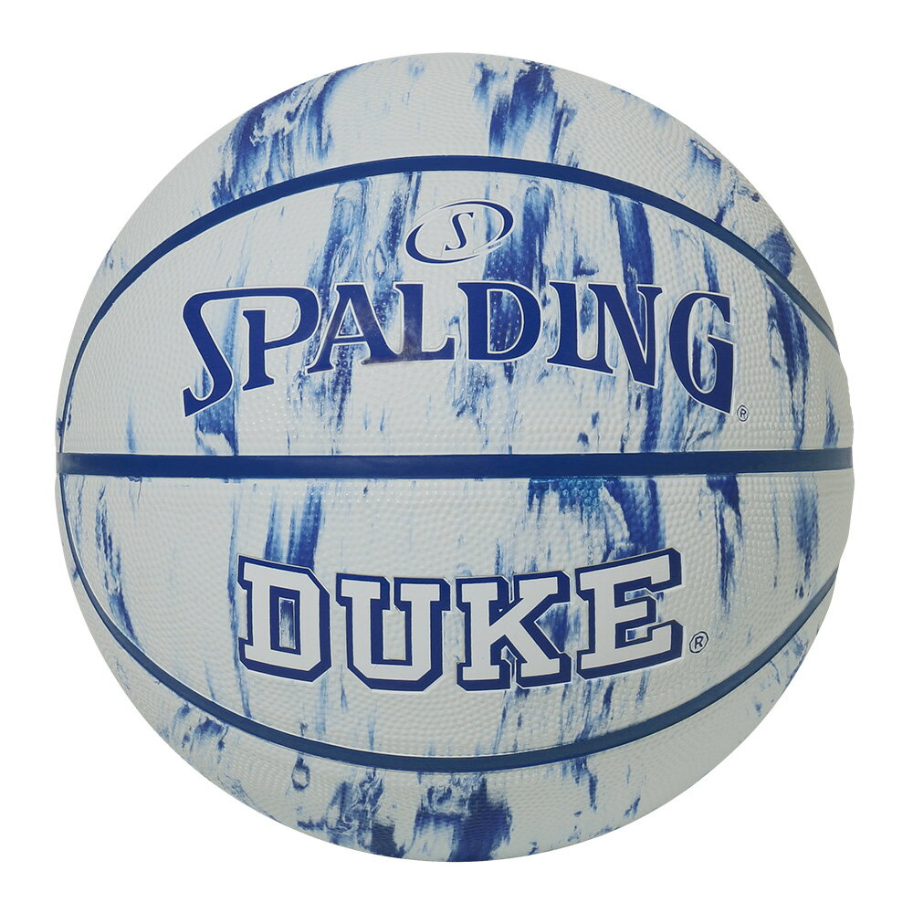 バスケットボール SPALDING ラバーボール デューク デビルヘッド マーブル 7号 外用