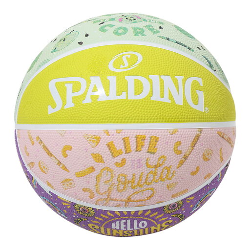 バスケットボール SPALDING ラバーボール クレヨラ カラーズ オブ カインドネス 5号 外用 バスケットボール SPALDING ラバーボール クレヨラ カラーズ オブ カインドネス 5号 外用