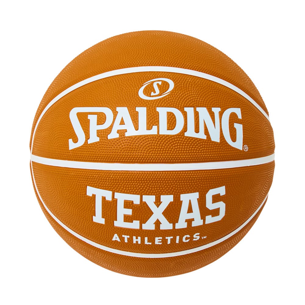 ボール バスケットボール SPALDING ラバーボール テキサス アスレチックス 7号 外用