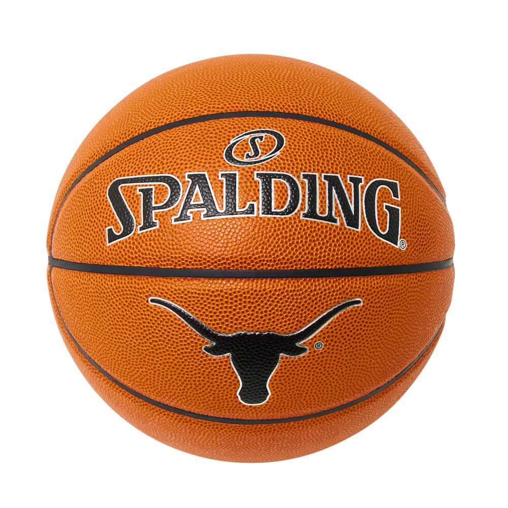 ■ロングホーンズの愛称で親しまれ、NCAA ディビジョン1に所属するバスケットボール強豪のテキサス大学オースティン校。テキサス大学のカレッジスポーツの象徴である「テキサス・ロングホーンズ」を中心に、公式カラーの「バーント・オレンジ」とホワイトでまとめたコレクション■素材：合成皮革■サイズ：7号球ボールプリント パネル1箇所 横約13cm以内 高さ2cm〜最大7cm(中心のサイズ) ※プリントの都合により、文字サイズを変更させていただく場合があります ※プリントはご注文完了後のキャンセル・変更・返品は出来ません ※受注生産のため代金引換払いはご利用になれませんアメリカで100年以上の歴史を誇るSPALDING。バスケットボールが競技として誕生した際の初めてのボールとしてバスケットボールの歴史とともに歩んできました。世界最古のスポーツブランドとしてバスケットボールを世界中に販売しています。バスケットボールサイズ7号：男子中学生〜一般6号：女子中学生〜一般5号：小学生(ミニバス)3×3：サイズは6号で重さは7号