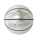バスケットボール SPALDING ルミナス アンダーグラス シルバー 7号 エナメル(4)