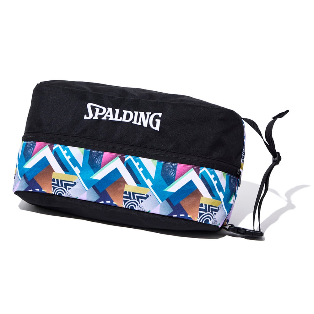 シューズバッグ SPADLING製 ジオメトリック スポルディング