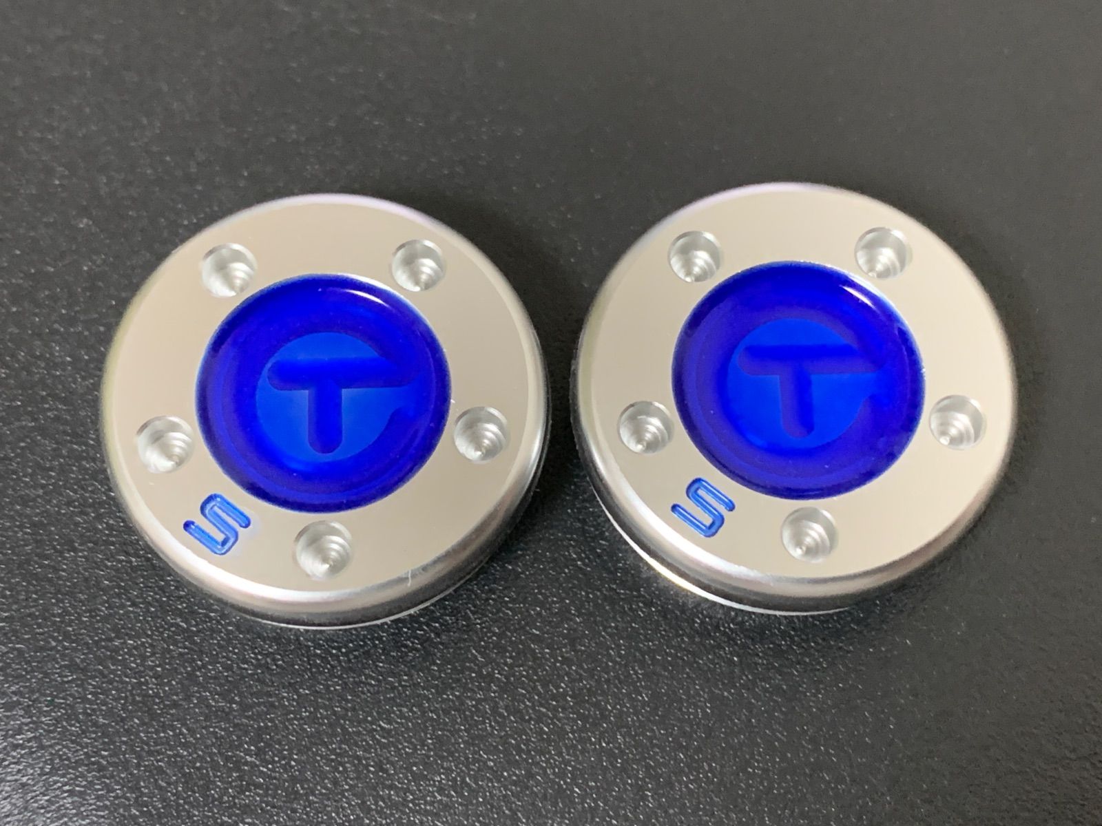 新品　スコッティキャメロン scotty cameron パター用　ウェイト　サークルT 5g×2個 ブルー