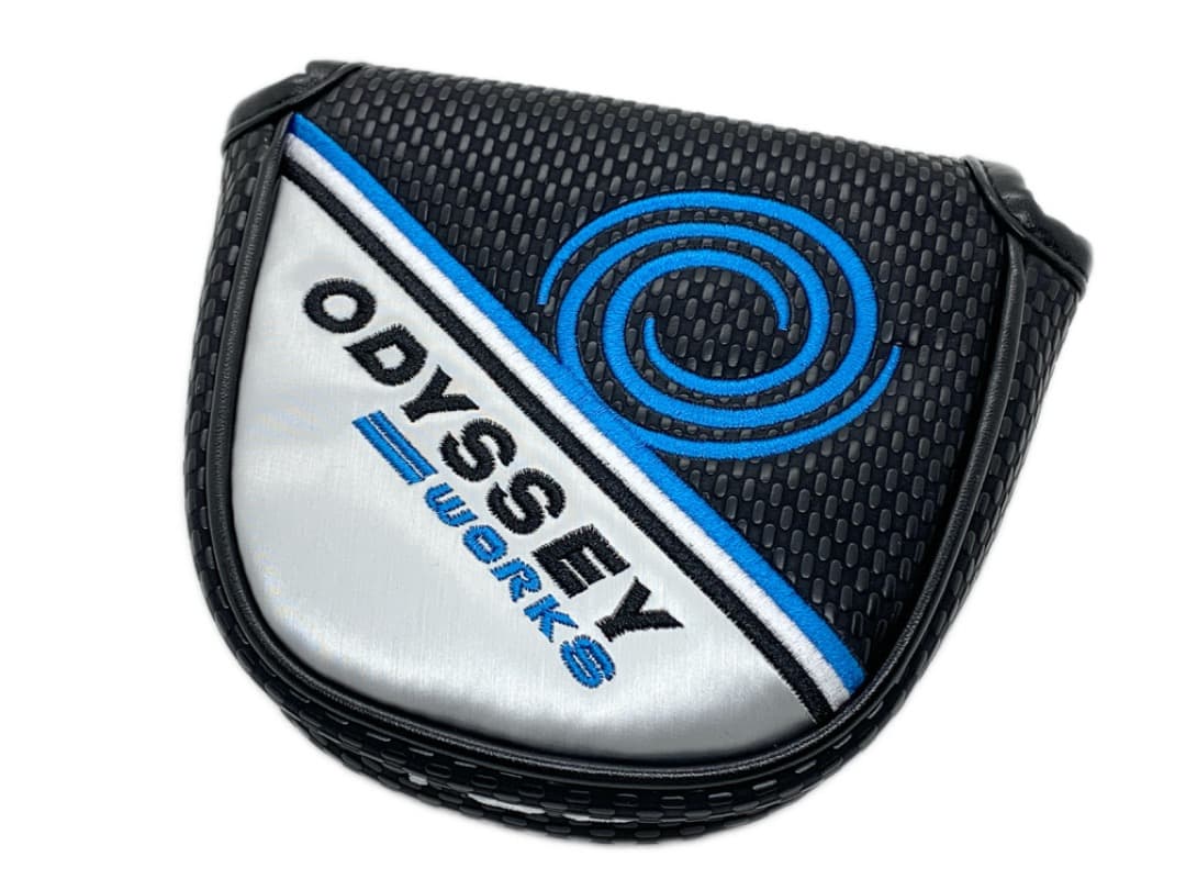 ODYSSEY WORKS MALLET BLUE Putter Cover (Mallet Type)