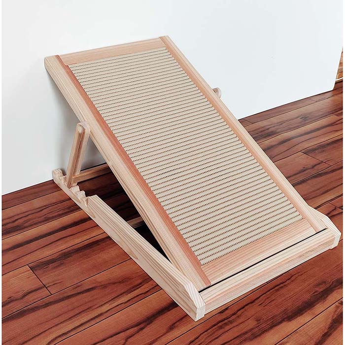 大型犬用6段スロープ(中モデル) 【送料無料】 強度を増したペットスロープ 老犬 折りたたみ式 ソファ 玄関