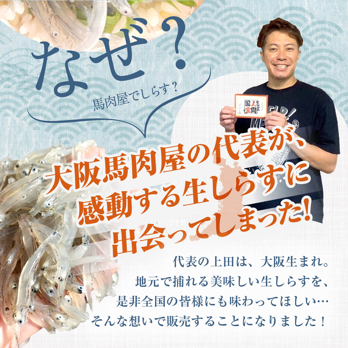 【最大2,000円OFFクーポン★20日20:00 ～ 26日1:59】生しらす 冷凍 大阪 1パック80g...
