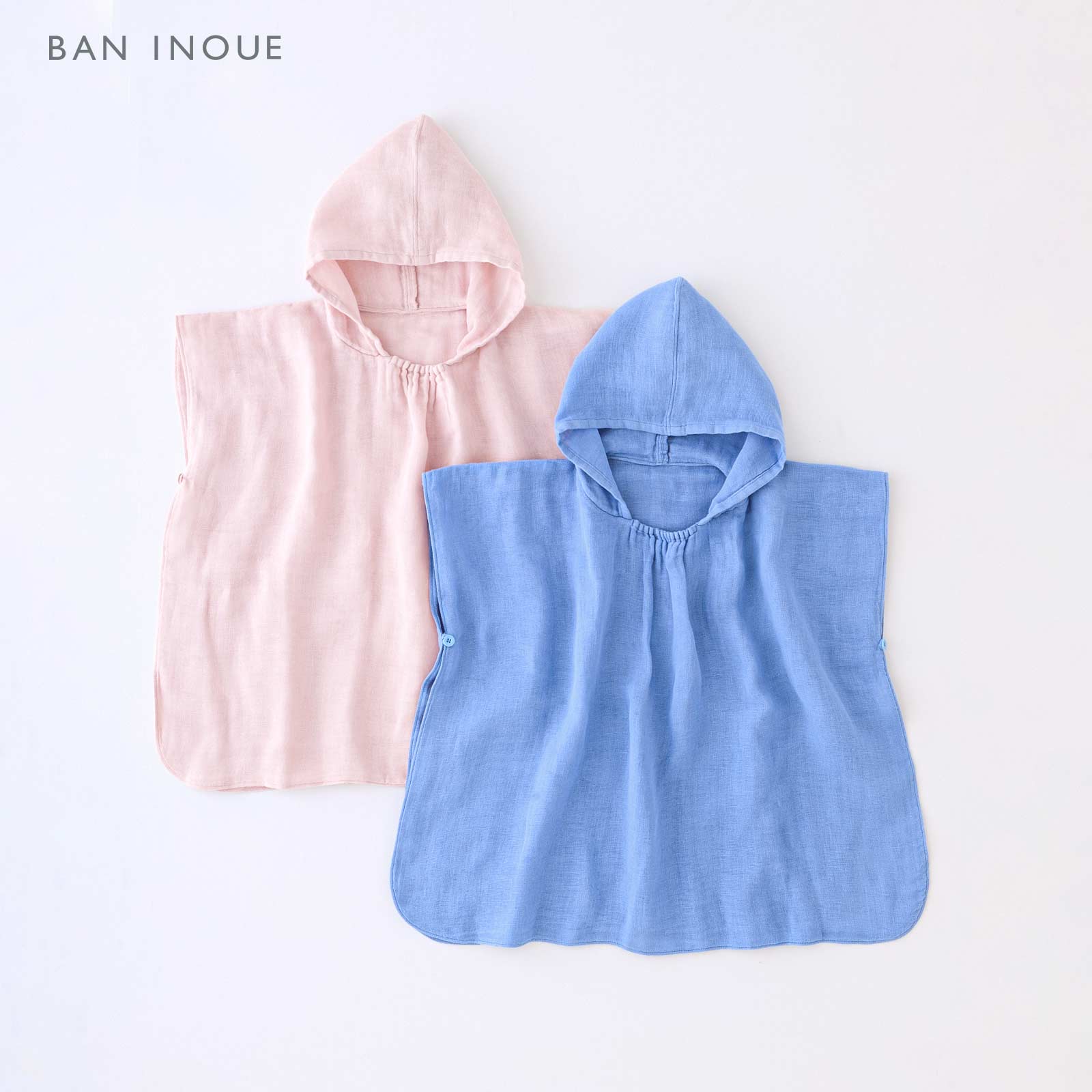 かやベビーバスポンチョ【2025春夏新商品】 日本製 蚊帳 綿100% ベビー あかちゃん 新生児 ふわふわ 肌..