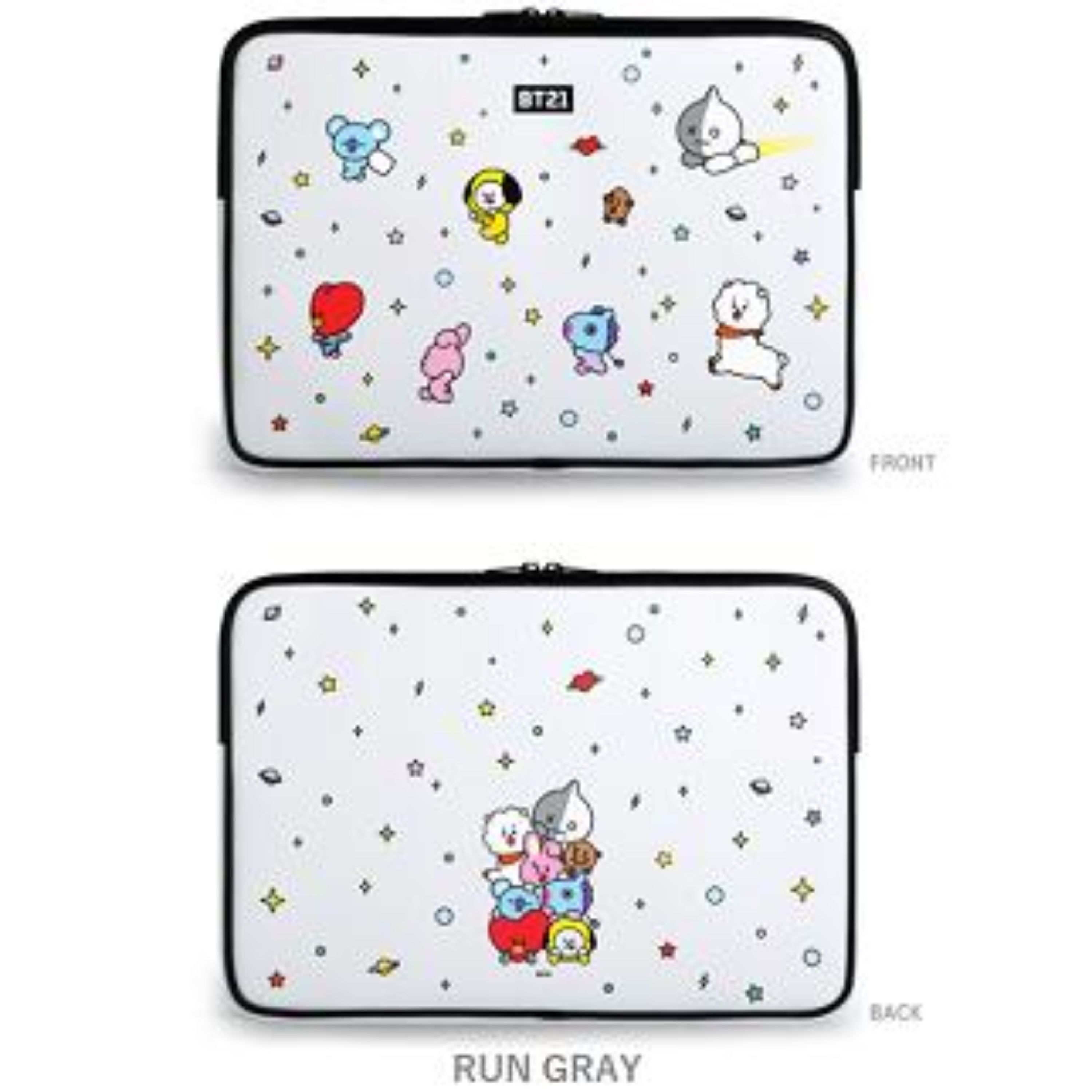 BTS公式グッズ★BT21 LAPTOP ポーチ 13インチ★バンタン POUCH 13INCH