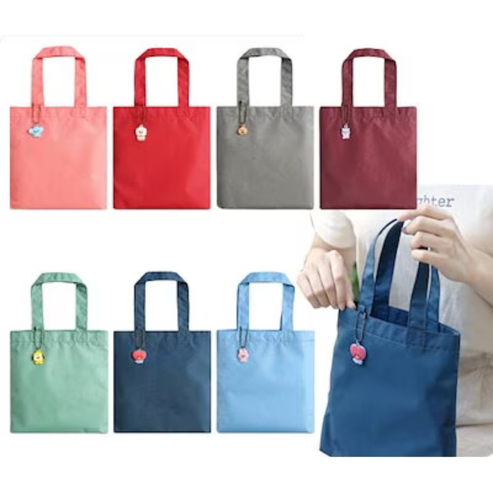 BT21 Baby Mini Eco Bag【送料無料】BTS公式グッズ エコバッグ ミニエコバッグ キャラクターエコバッグ サブバッグ ショッピングバッグ トートバッグ お買い物のサムネイル