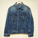 A VONTADEA{^[W60's Denim Jacket (3rd Type)fjWPbg-Indigo Vintage Washed-