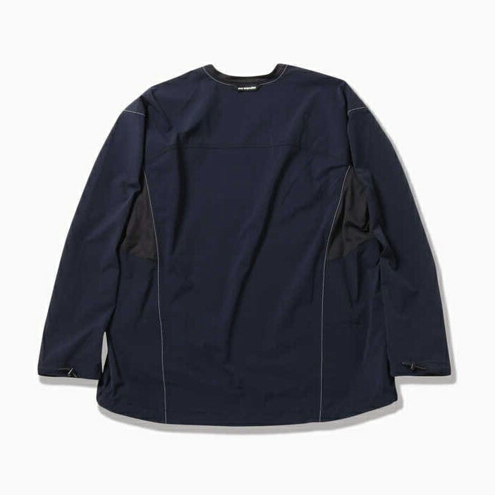 and wander アンドワンダーtrek pullover トレックプルオーバー-NV- 2