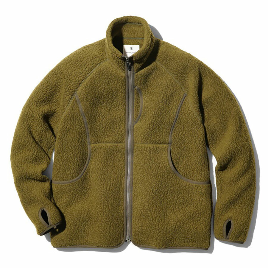 SNOW PEAK Xm[s[NThermal Boa Fleece Jacket T[}{At[XWPbg OL