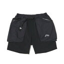 CMF OUTDOOR GARMENTKILTIC SHORTS-2024SS- キルティックショーツ BLACK