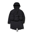 SNOW PEAK Xm[s[NINDIGO COTTON NYLON ANORAKCfBS RbgiC AmbNBK