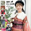 \全品P5倍/【 WEB限定販売 】 ねこ柄 洗える 着物 単品 袷 単衣 選べる オリジナル Sサイズ M L 猫 スチームパンク 和洋折衷 仕立て上がり プ...