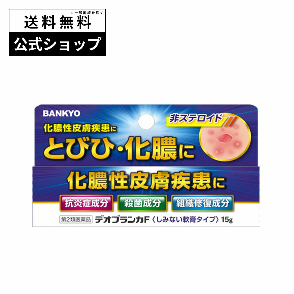 【第2類医薬品】デオブランカF デオブランカ 皮膚炎 化膿 止め 子ども とびひ 軟膏 炎症 塗り薬 体 皮..