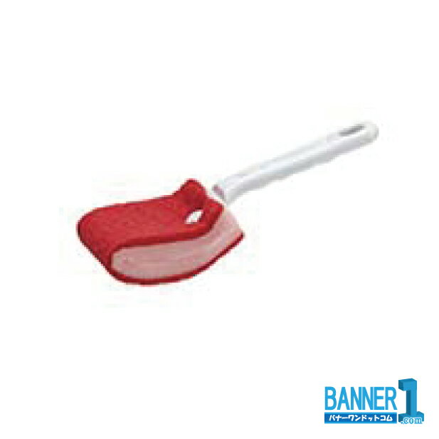 テラモト BMトイレブラシ 赤 研磨剤なし トイレ用 CE-488-000-2