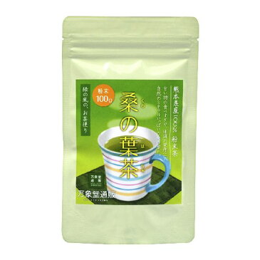 桑の葉茶 粉末 100g 国産（熊本県産）健康茶 桑の葉 桑茶 パウダー くわの葉茶ダイエット 送料無料