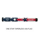 W[N X^[tbO p^[Obv X^_[h ONE STAR TAPERLESS USA FLAG PUTTER GRIP CORE SIZE M60 WEIGHT 50g