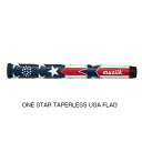 W[N X^[tbO p^[Obv ~bh ONE STAR TAPERLESS USA FLAG PUTTER GRIP CORE SIZE M60 MID 64g