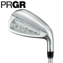 PRGR CRYSTAL egg レディース アイアン #6 単品 2025年モデル 高弾道 やさしく飛ばせる ミスに強い スウィープなスイング対応 女性用クラ...