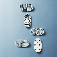 komon 箸置揃 箸置き 5種 セット アワサカ ハシ 置き 磁器 和風 和柄 かわいい おしゃれ 贈り物 プレゼント ギフト 卓上