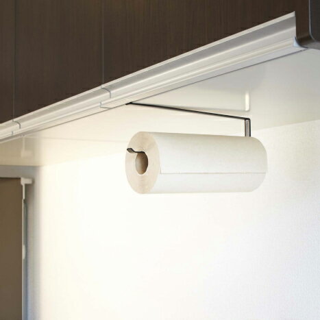 タワー 戸棚下キッチンペーパーホルダー ブラック 07116 | 山崎実業 tower YAMAZAKI キッチン ダイニン..