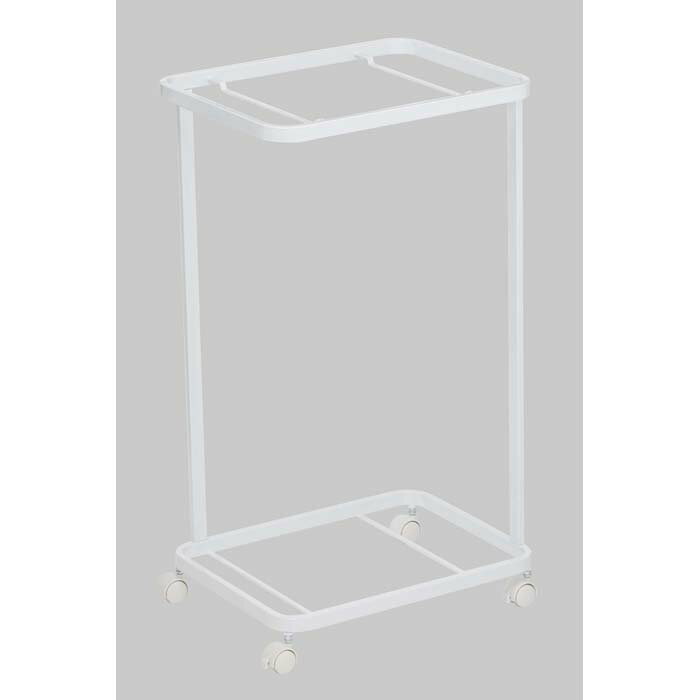 ランドリーワゴン タワー 2段 ホワイト 03349 | 山崎実業 ランドリー ワゴン 衛生 洗濯 2段 シンプル ..
