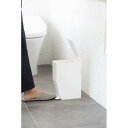 ペダル式トイレポット タワー ホワイト 03385 | トイレ 便所 ポット ペダル 便利 シンプル おしゃれ 家具 炊事 山崎実業 YAMAZAKI