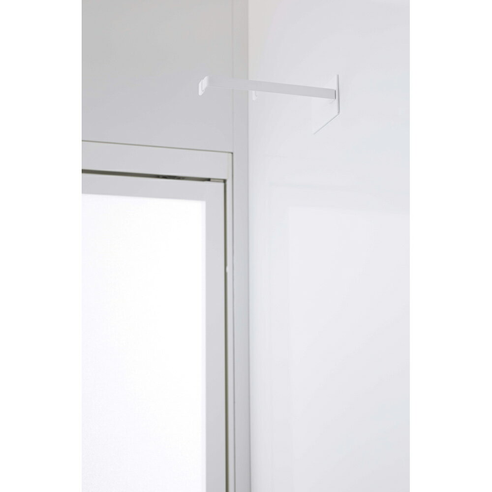 マグネット浴室扉ストッパー タワー 5910 ホワイト ブラック 山崎実業 ドアストッパー ドア ストッパー お風呂 バス 洗面所 乾燥 傷防止 シリコンキャップ マグネット 磁石 壁面設置 [2]