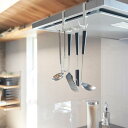 レンジフード横フック タワー 7連 TOWER 山崎実業 ホワイト ブラック クランプ式 キッチンツール 浮かせる 収納 スペース 活用 フック 引っ掛け おしゃれ 便利 1787 1788(3)