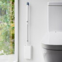 石こうボード壁対応トイレワイパーホルダー タワー TOWER 山崎実業 ホワイト ブラック 浮かせる 収納 隠す トイレ ワイパー スタンド 壁掛け スペース 活用 衛生的 おしゃれ 便利 1995 1996(4)
