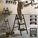 BAOYOUNI 踏み台 折りたたみ 4段 3段 2段 脚立 おしゃれ ステップ台 ステップチェア 折りたたみステップ ステップスツール 大掃除 洗車台 はしご...