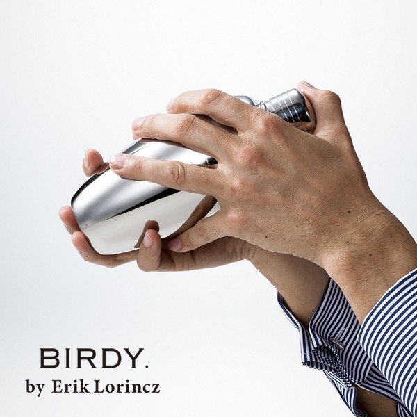 カクテルシェーカー 350ml【0.1ミクロンレベルまで精密に研磨】BIRDY. by Erik Lorincz バー用品 3