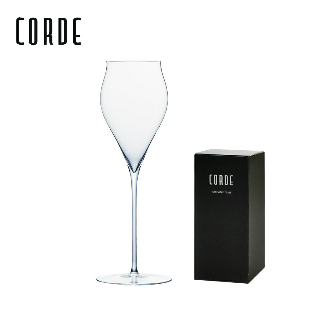 コルデ シャンパングラス 290ml 東洋佐々木ガラス ハンドメイド ハンガリー製