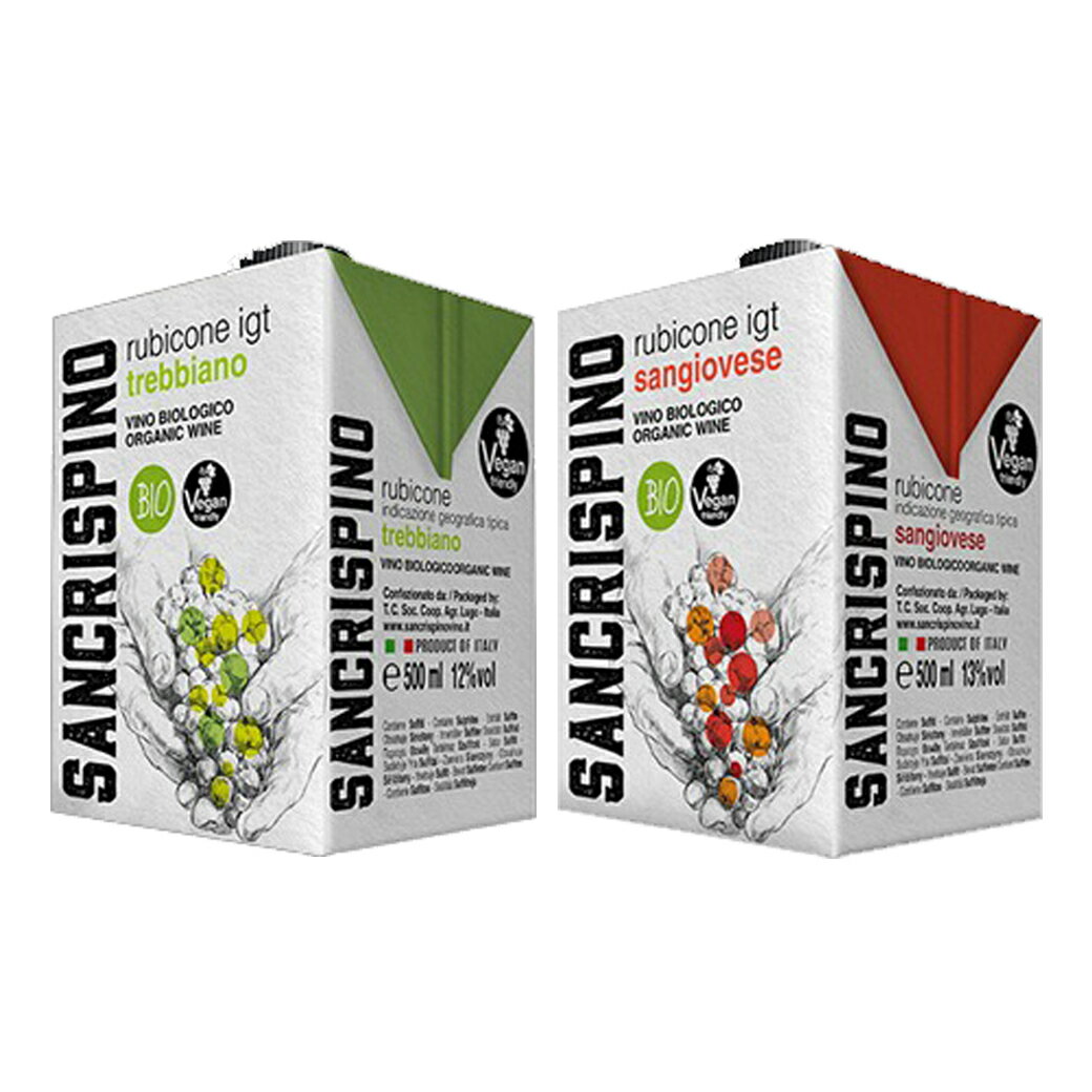 サンクリスピーノ・オーガニック 500ml エコパック 有機JAS イタリア ワイン