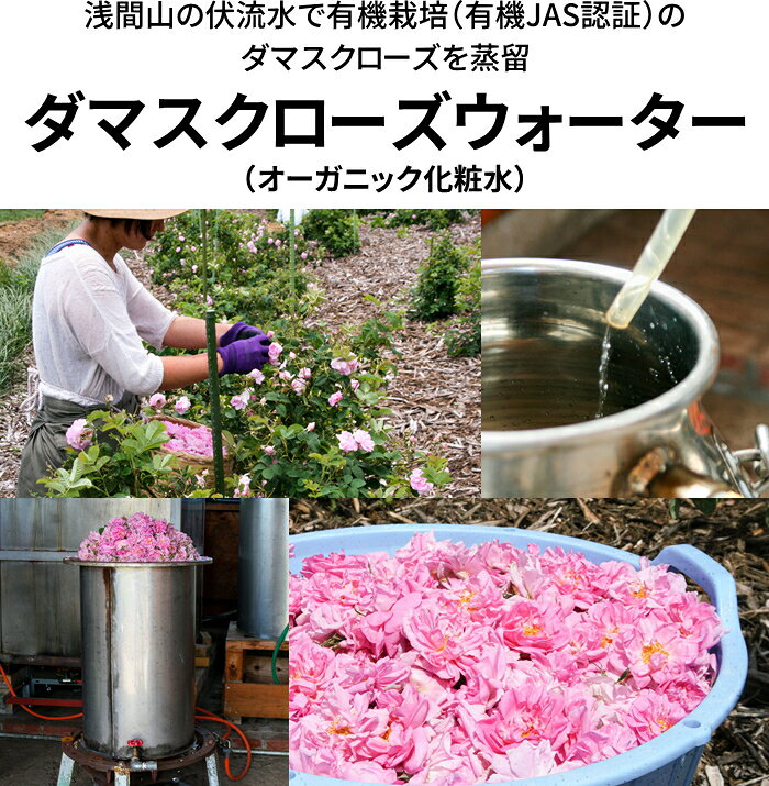 ●赤●【カザンリク】ダマスクローズウォーター（オーガニック化粧水）100ml ZIK-900 baranoie-10037226 バラの家 【バラ苗専門店】 サンプル画像2
