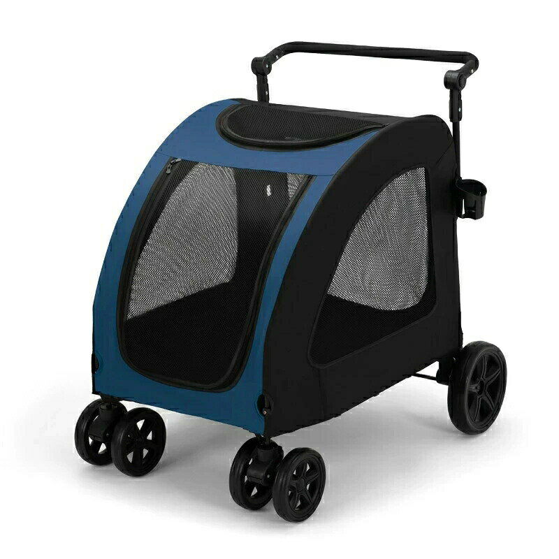 ペットカート 大型犬 カート 犬 カート 大型ペット専用 大型犬 中型犬 多頭用 犬用...