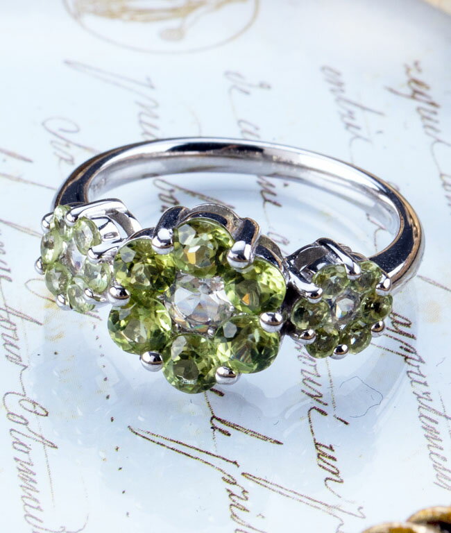 楽天市場】【1,111円クーポン】 リング 指輪 ペリドット 天然石