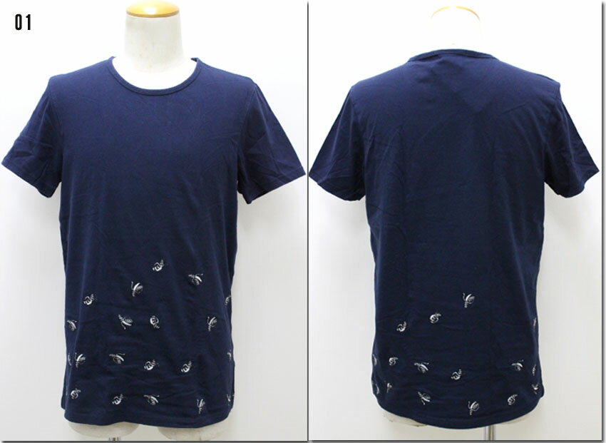 乐天商城 - SCOTCH＆SODA 【スコッチ＆ソーダ】　裾バナナ刺繍Tシャツ　半袖　282-13433　【10P09Jul16】
