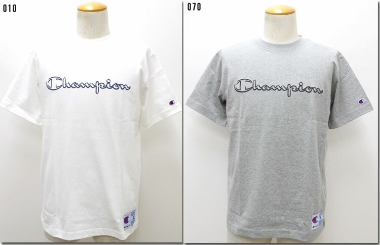 樂天商城 - Champion　【チャンピオン】　ベーシックロゴ刺繍Tシャツ　アクションスタイル　　半袖　C3-H367　【10P09Jul16】