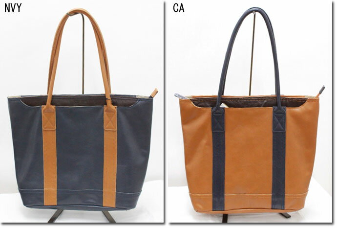 DOUBLES牛革トートバッグVX...