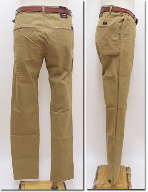 SCOTCH＆SODA　【スコッチ＆ソーダ】　ベルト付きストレッチパンツ 　292-41534
