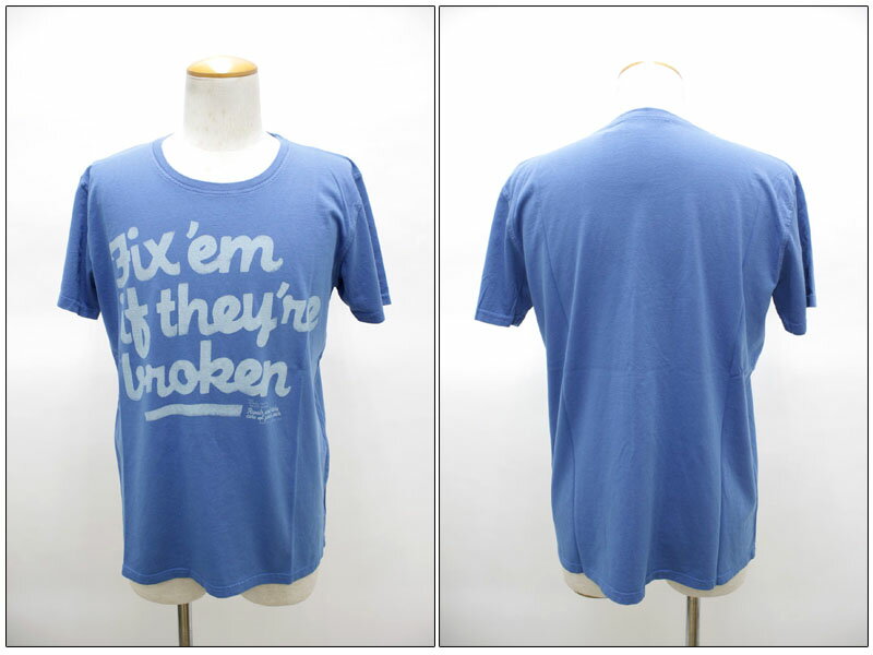 NUDIE jeans　【ヌーディージーンズ】　オーガニックコットン ラウンドネック半袖プリントTシャツ　39161-4014　【10P09Jul16】