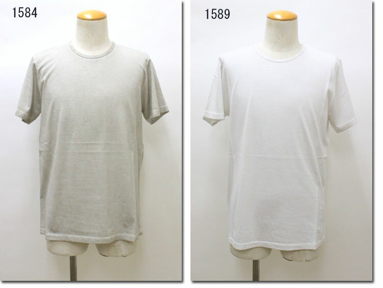 乐天商城 - V NECK　【ヴイネック】　S/S T-SHIRT ワンポイント刺繍入り　半袖無地カットソー　MADE IN　ITALY　VN1747047