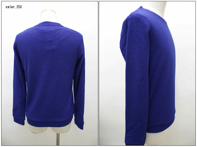 SLICK　【スリック】　ダブルクロスクルーネックニット　5168549　【10P09Jul16】